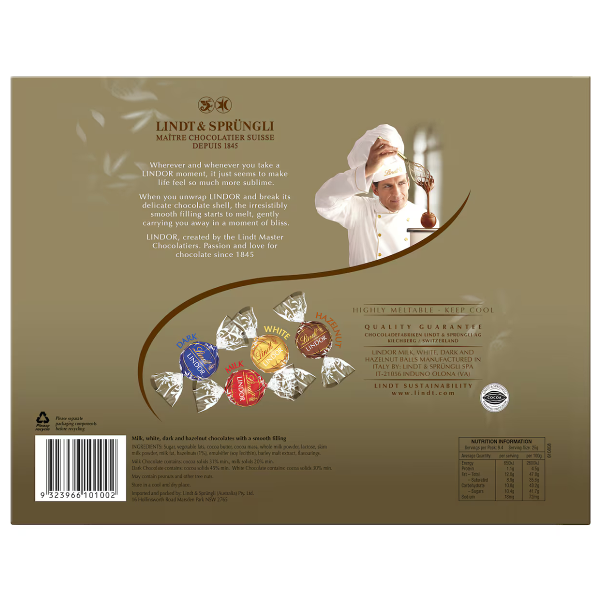 Lindt Assorted Chocolate Box